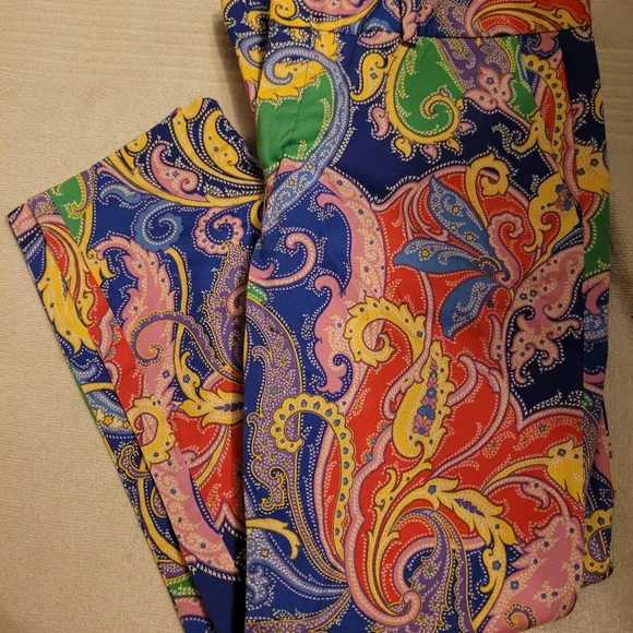 Ralph Lauren Paisley Golf Pants - Picture 7 of 7
